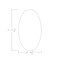 Skutchi Designs 33.5 in W, 59.5 in L, 29 in H, Engineered Wood Top, Grey H-BOVL-3460-PT-AN-EL - alternate 2